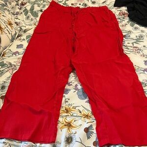 J. Crew Scarlet Red Knit Pants